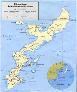Mappa Okinawa