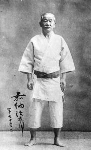 Jigoro Kano in judogi